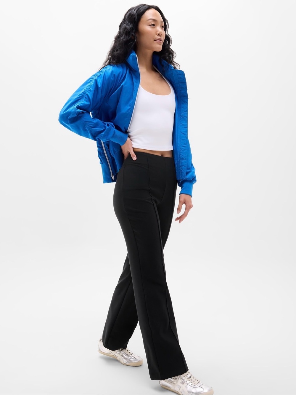 NWT Athleta All Ways Bootcut Black Pants Sz 10.